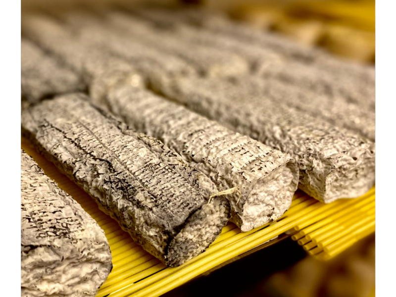 Bûche de chèvre cendrée