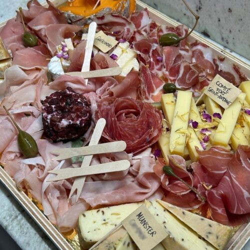 Plateau découpé mixte