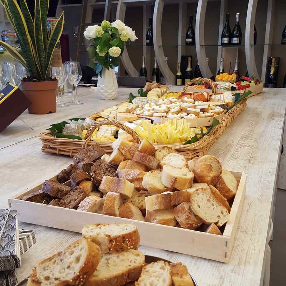 Plateau raclette et charcuterie